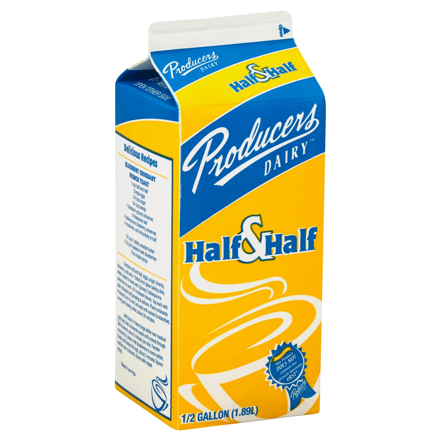 Producers Half & Half 0.5 gl