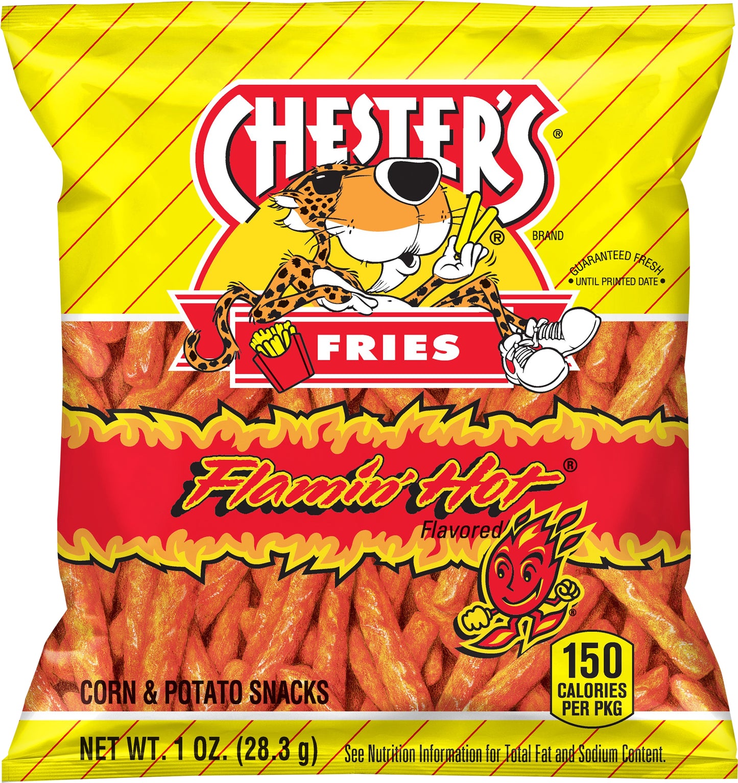 Chester's Flamin' Hot Flavored Fries 1 oz Bag