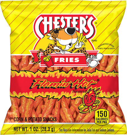 Chester's Flamin' Hot Flavored Fries 1 oz Bag