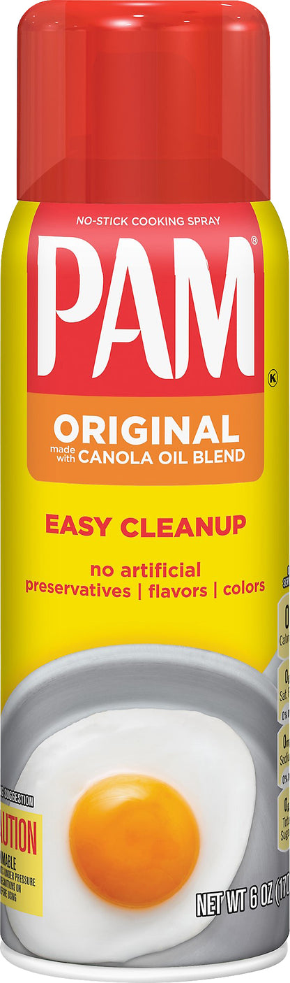 Pam No-Stick Original Cooking Spray 6 oz