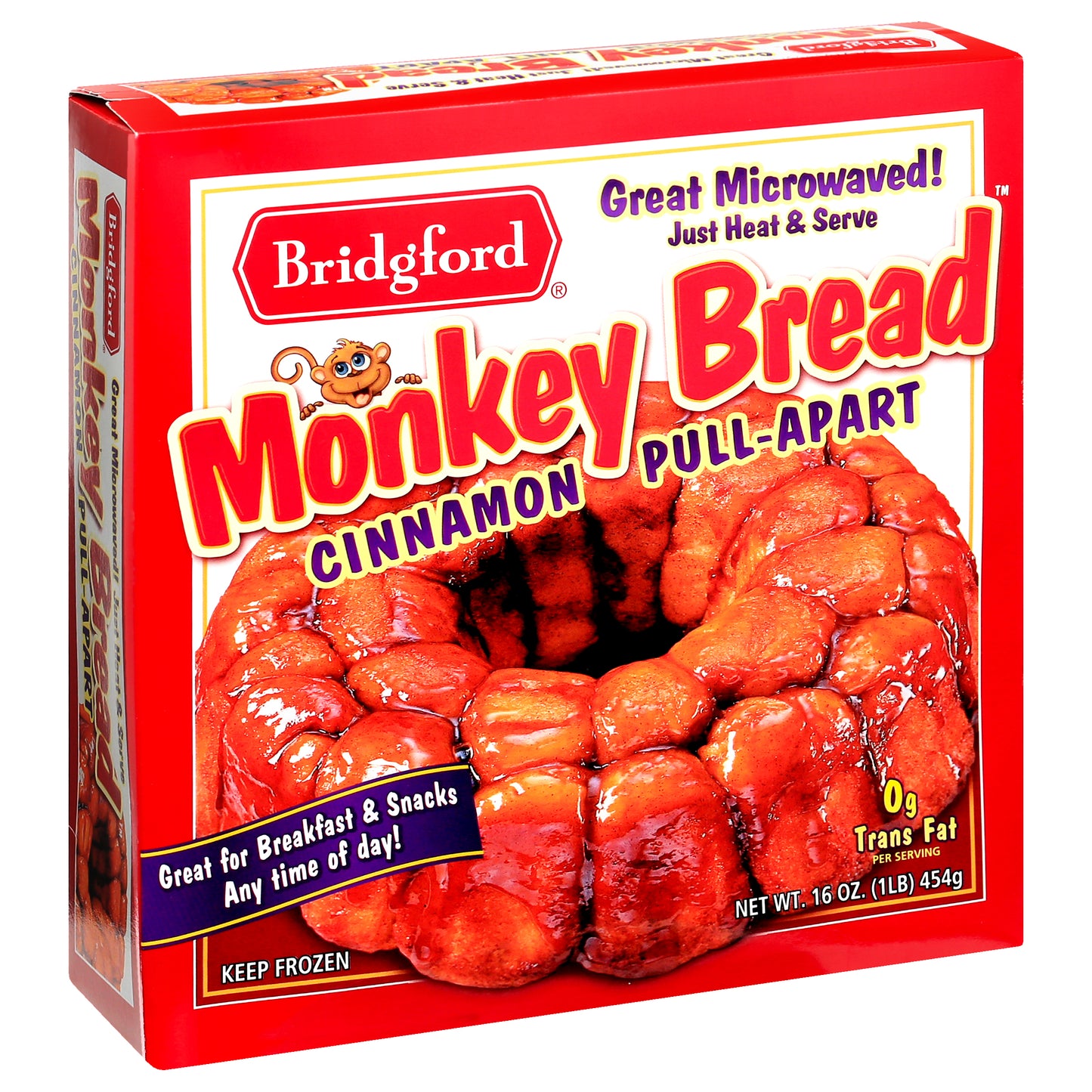 Bridgford Cinnamon Pull-Apart Monkey Bread 16 oz