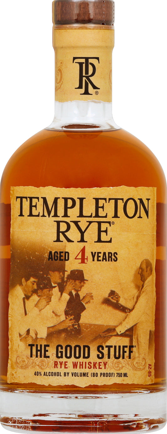 Templeton Rye Whiskey 750 ml