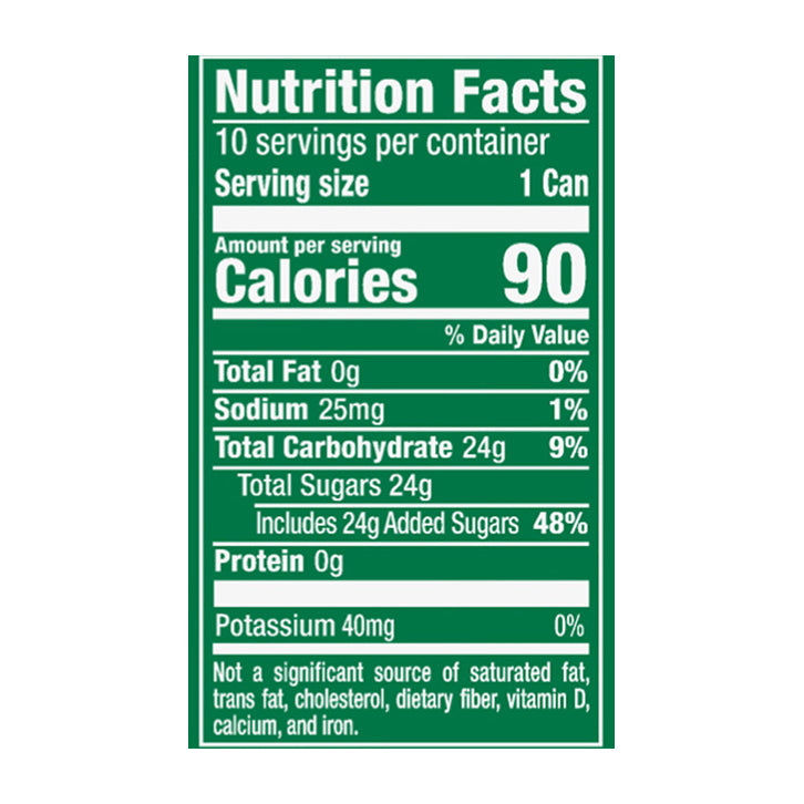 7-Up Mini Lemon Lime Soda 10-7.5 fl oz Can