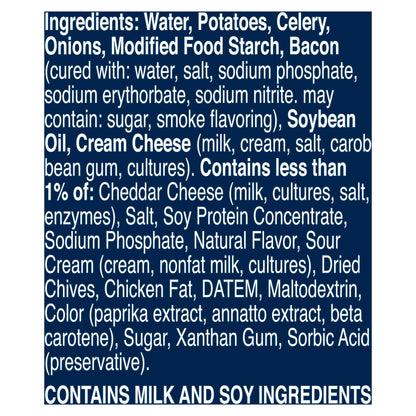 Progresso Rich & Hearty, Loaded Potato with Bacon Soup, 18.5 oz