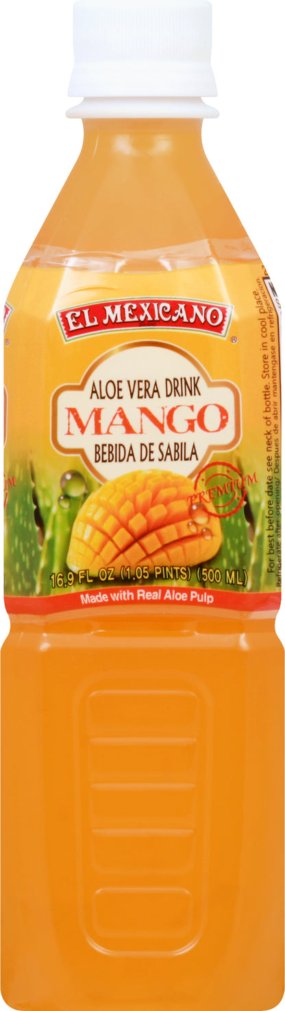 El Mexicano Aloe Vera Drink 16.9 oz