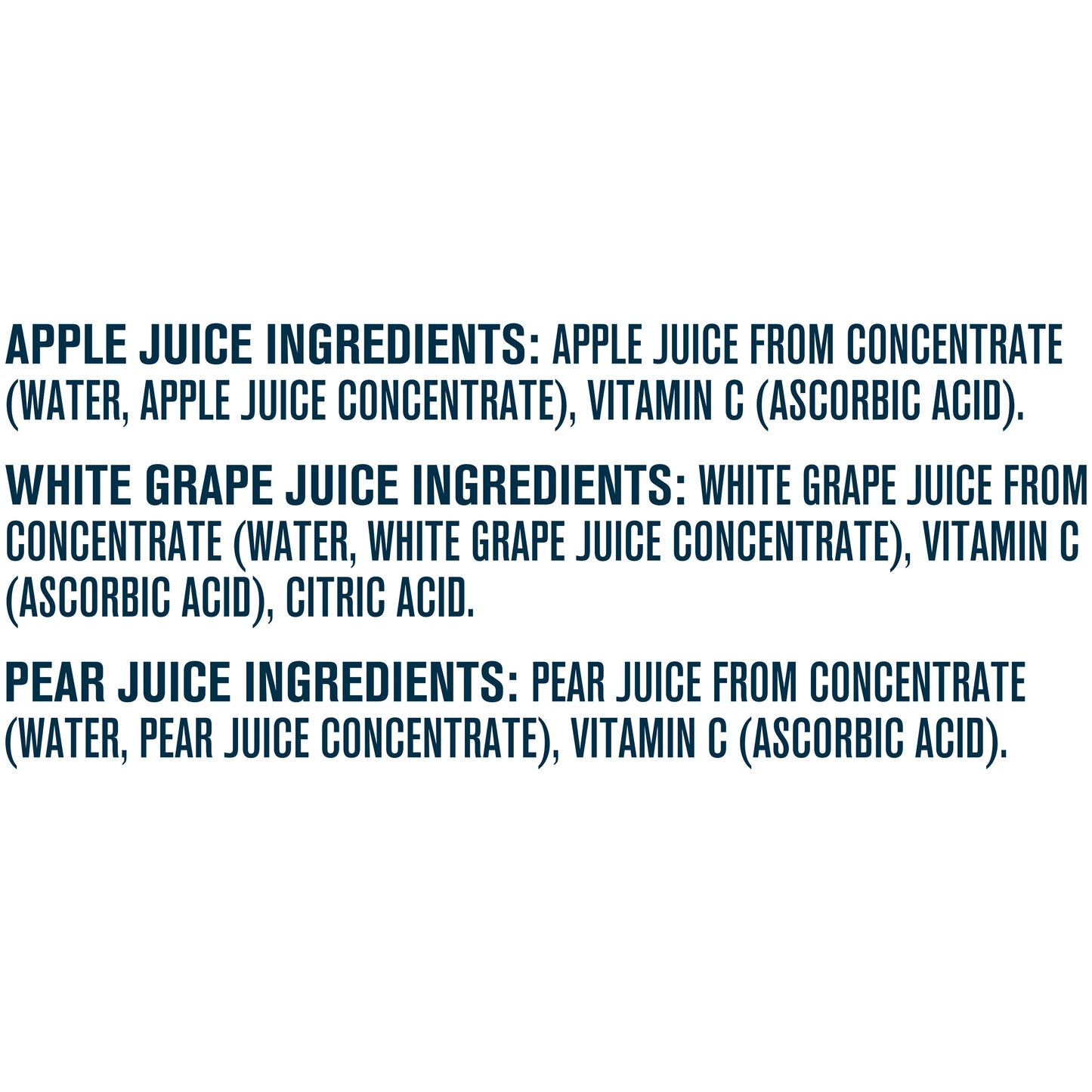 Gerber Fruit Juice Variety Pack 4-4 fl. oz. Bottles