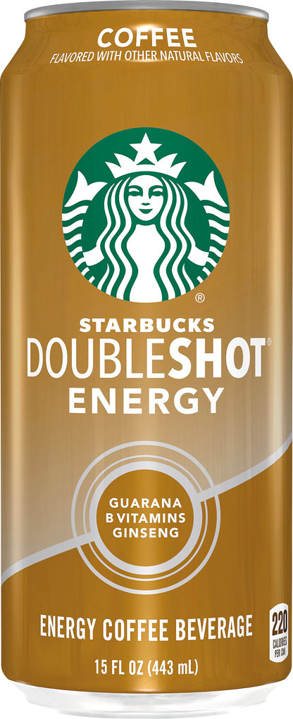 Starbucks DoubleShot Energy Coffee Coffee Beverage 15 oz