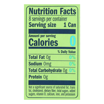 LaCroix Lime Sparkling Water 8-12 fl oz Cans Box