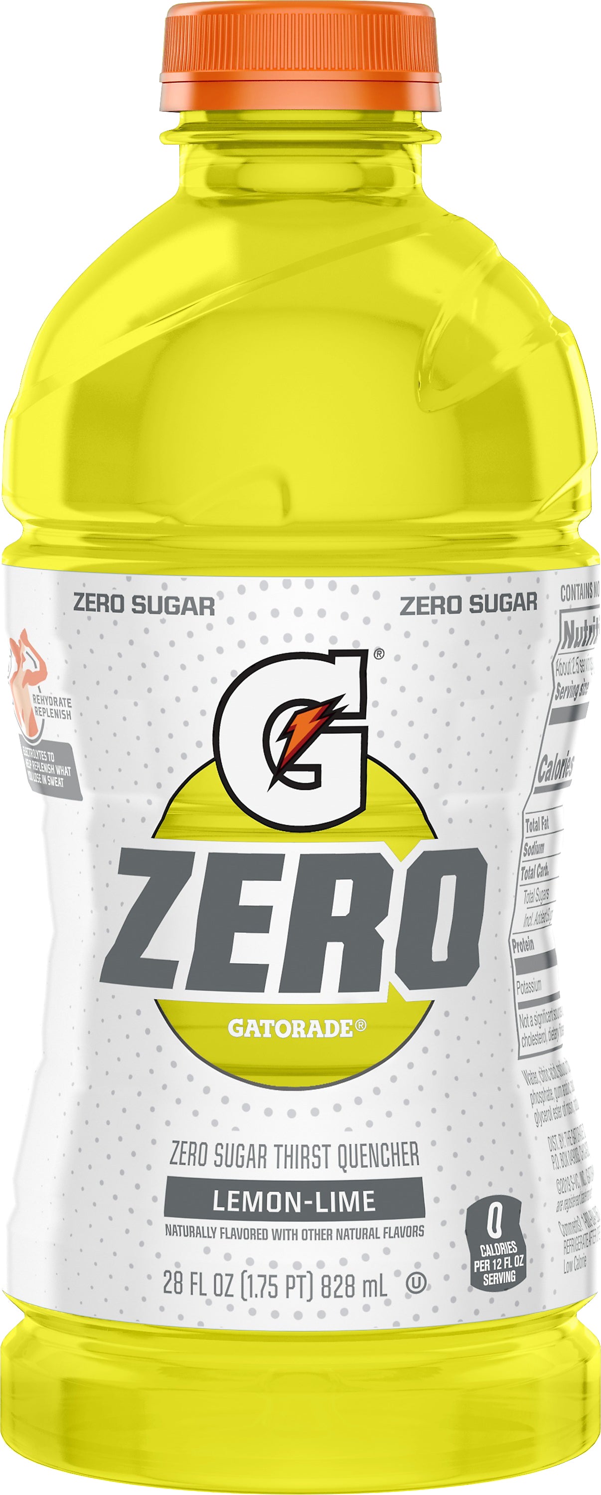 Gatorade Zero Zero Sugar Lemon-Lime Thirst Quencher 28 oz