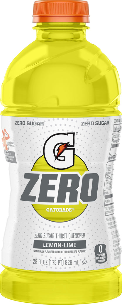 Gatorade Zero Zero Sugar Lemon-Lime Thirst Quencher 28 oz