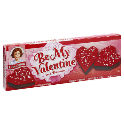 Little Debbie Be My Valentine Iced Brownies 5 ea