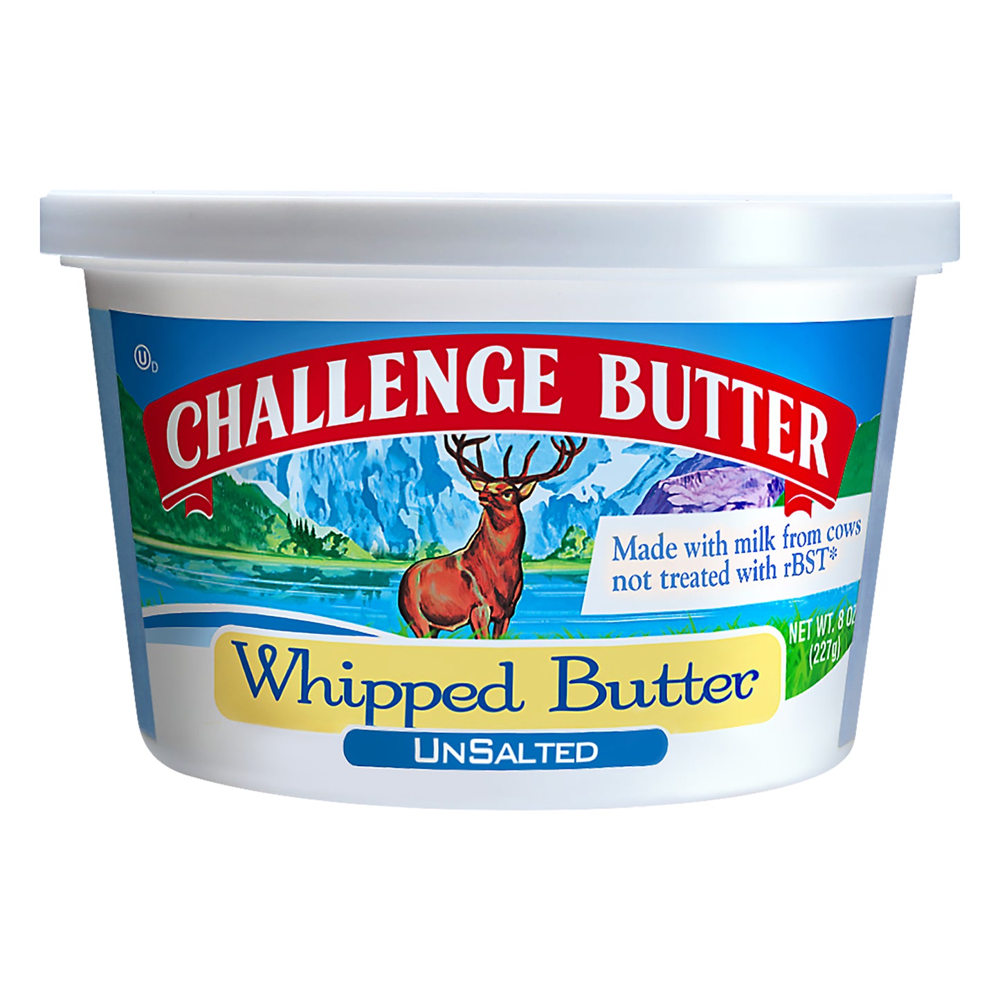 Challenge Butter Unsalted Whipped Butter 8 oz