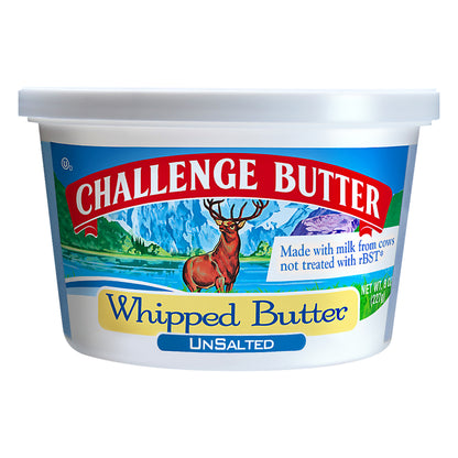Challenge Butter Unsalted Whipped Butter 8 oz