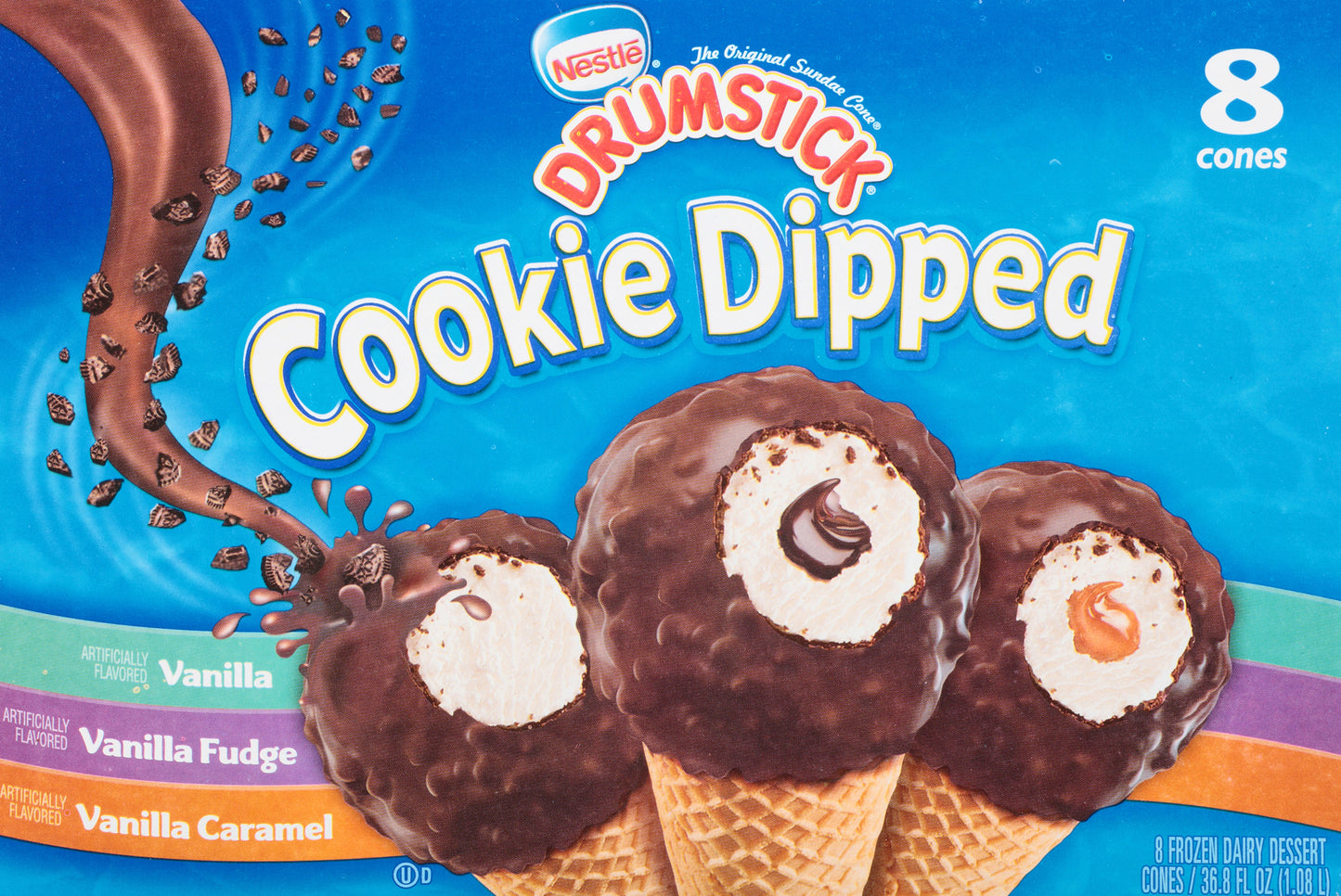 Drumstick Frozen Dairy Dessert 8 ea