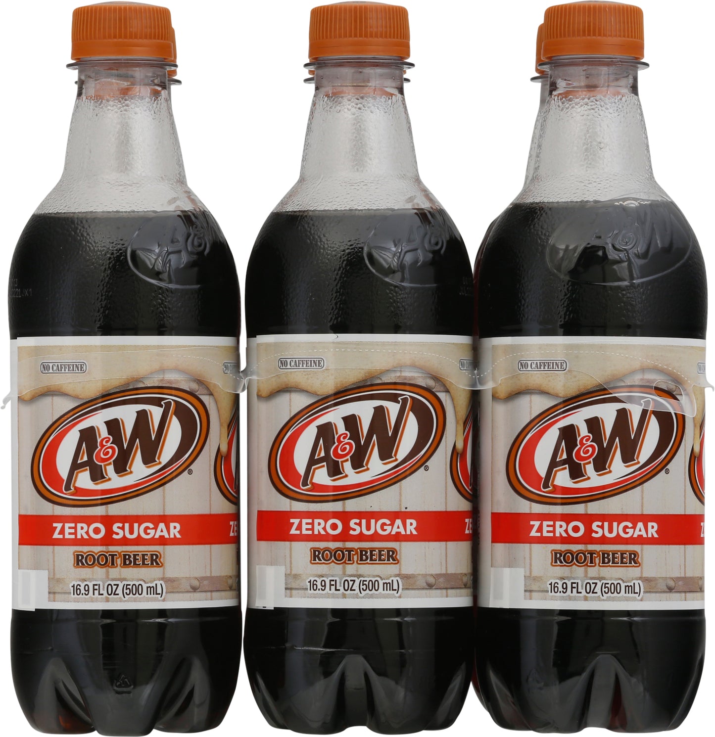 A & W Zero Sugar Root Beer 6 ea