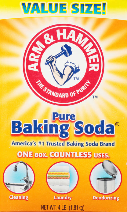 Arm & Hammer Pure Value Size Baking Soda 4 lb