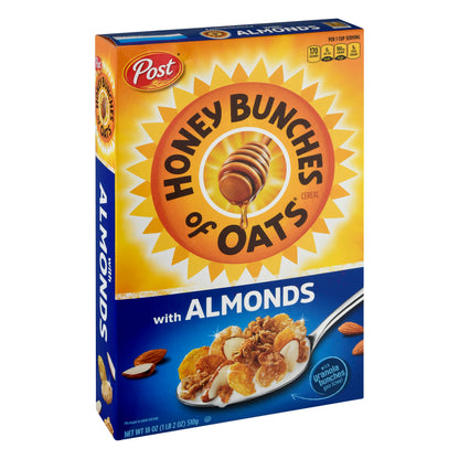 Honey Bunches Of Oats With Almonds Cereal 18 oz