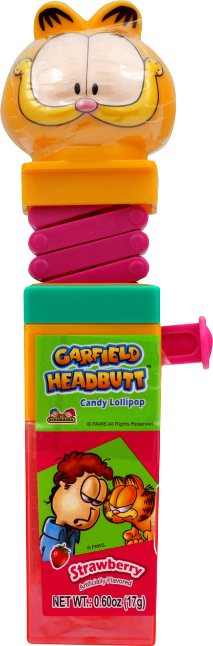 Garfield Headbutt Candy Lollipop 0.60 oz