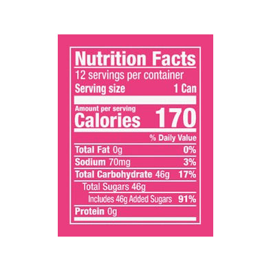 Crush Strawberry Soda, 12 fl oz cans, 12 pack