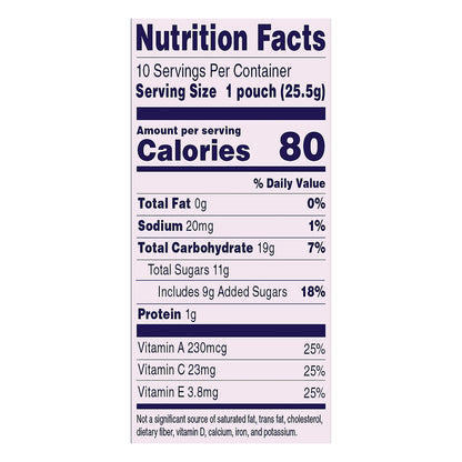 Welch's Fruit Snacks, Berries N Cherries, 0.9 Ounces, 10 Pouches