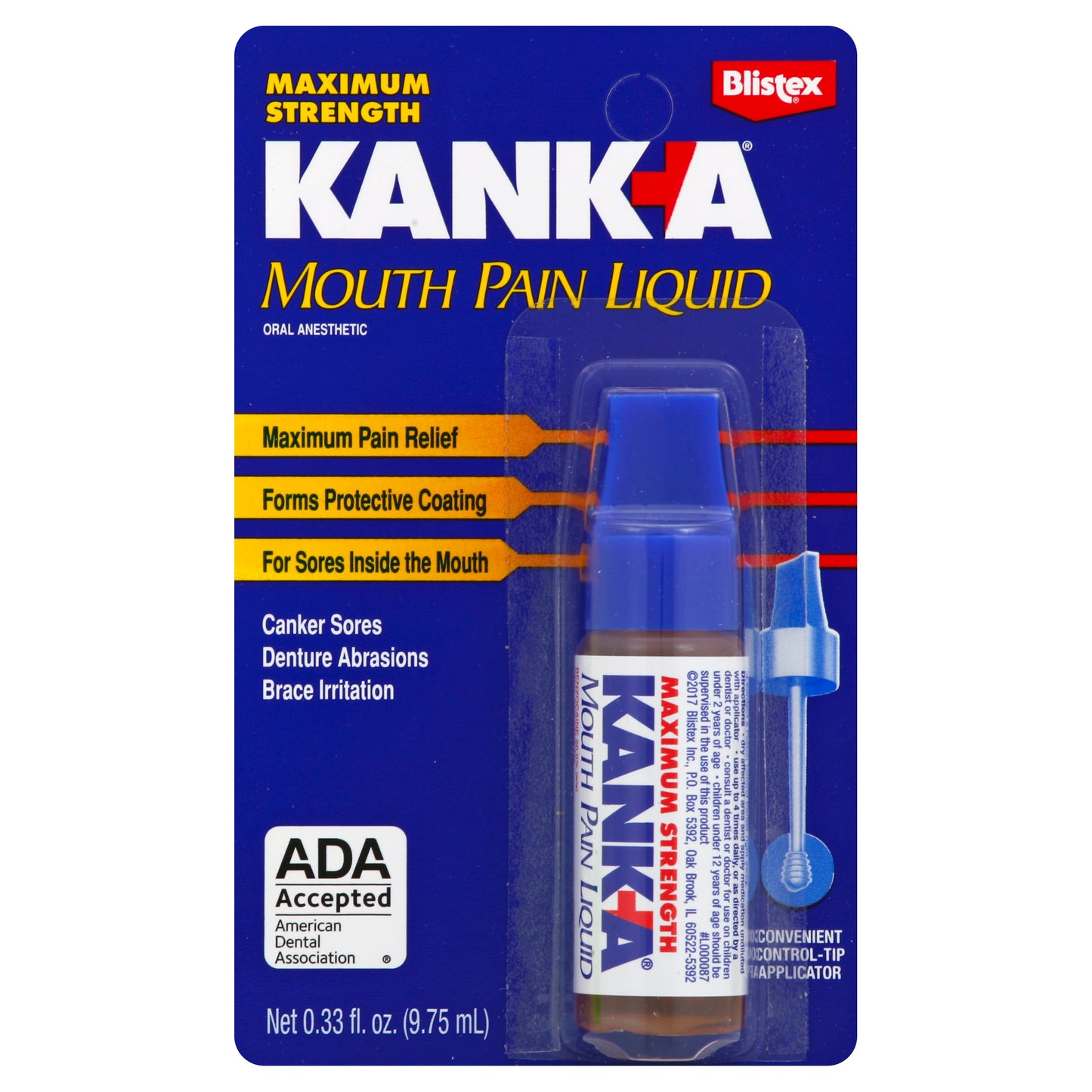 Kanka Mouth Pain Liquid 0.33 oz