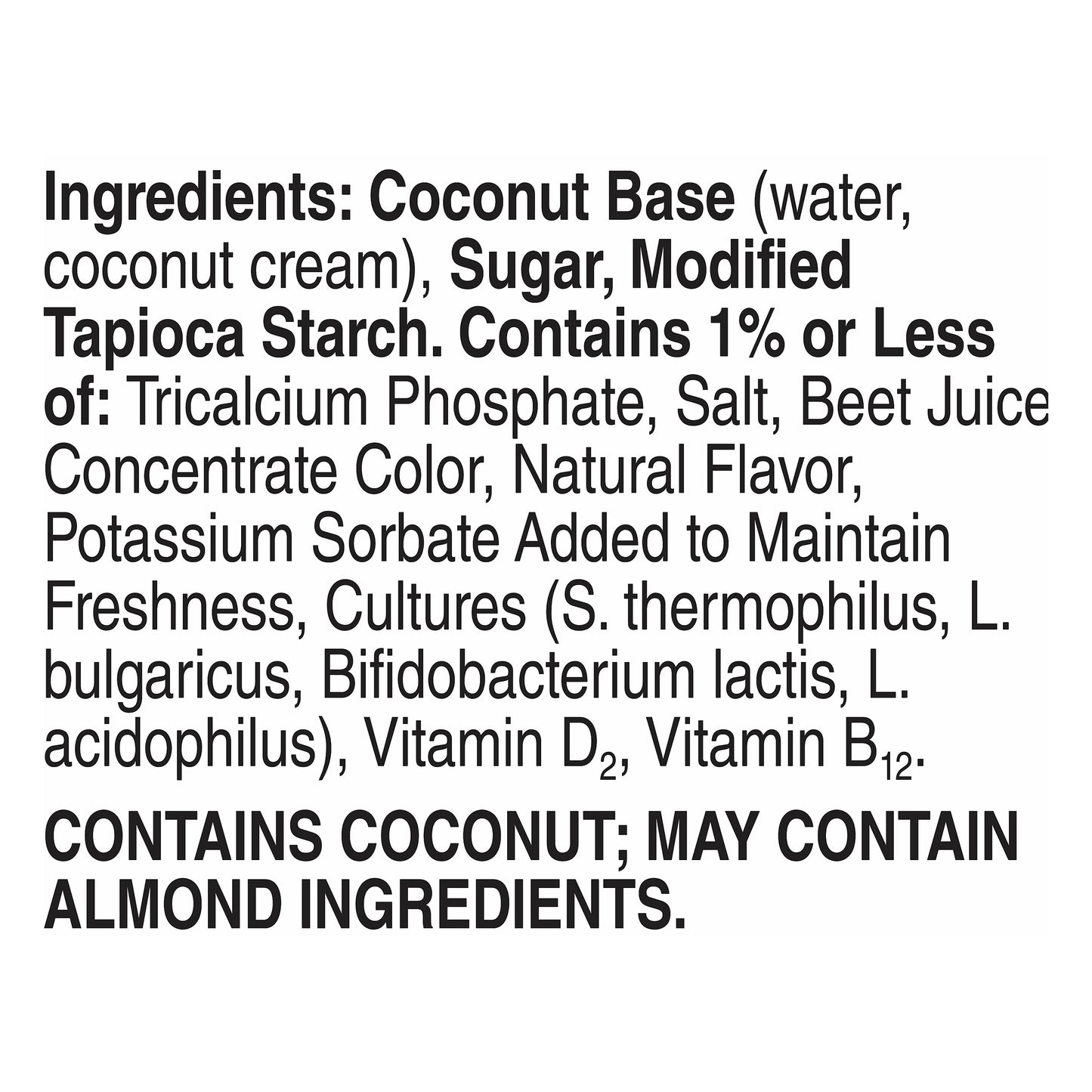 Yoplait Go Gurt Dairy Free Strawberry Coconut Dairy Alternative 8 ea