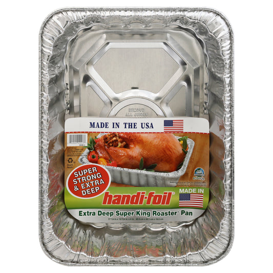 Handi Foil Extra Deep Super King Roaster Pan 1 ea