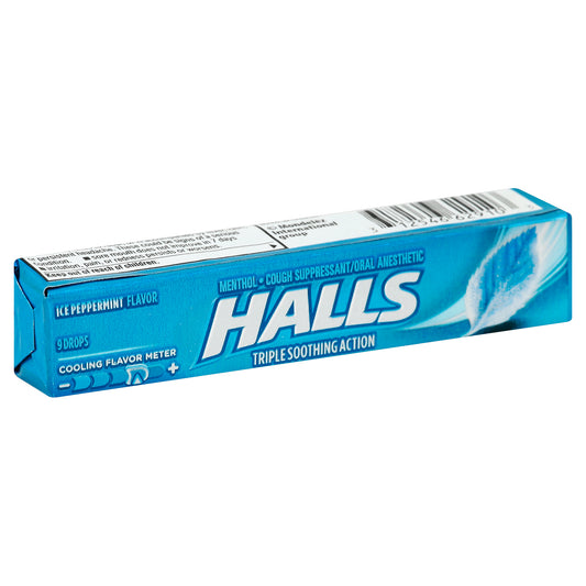 Halls Cough Suppressant/Oral Anesthetic 9 ea
