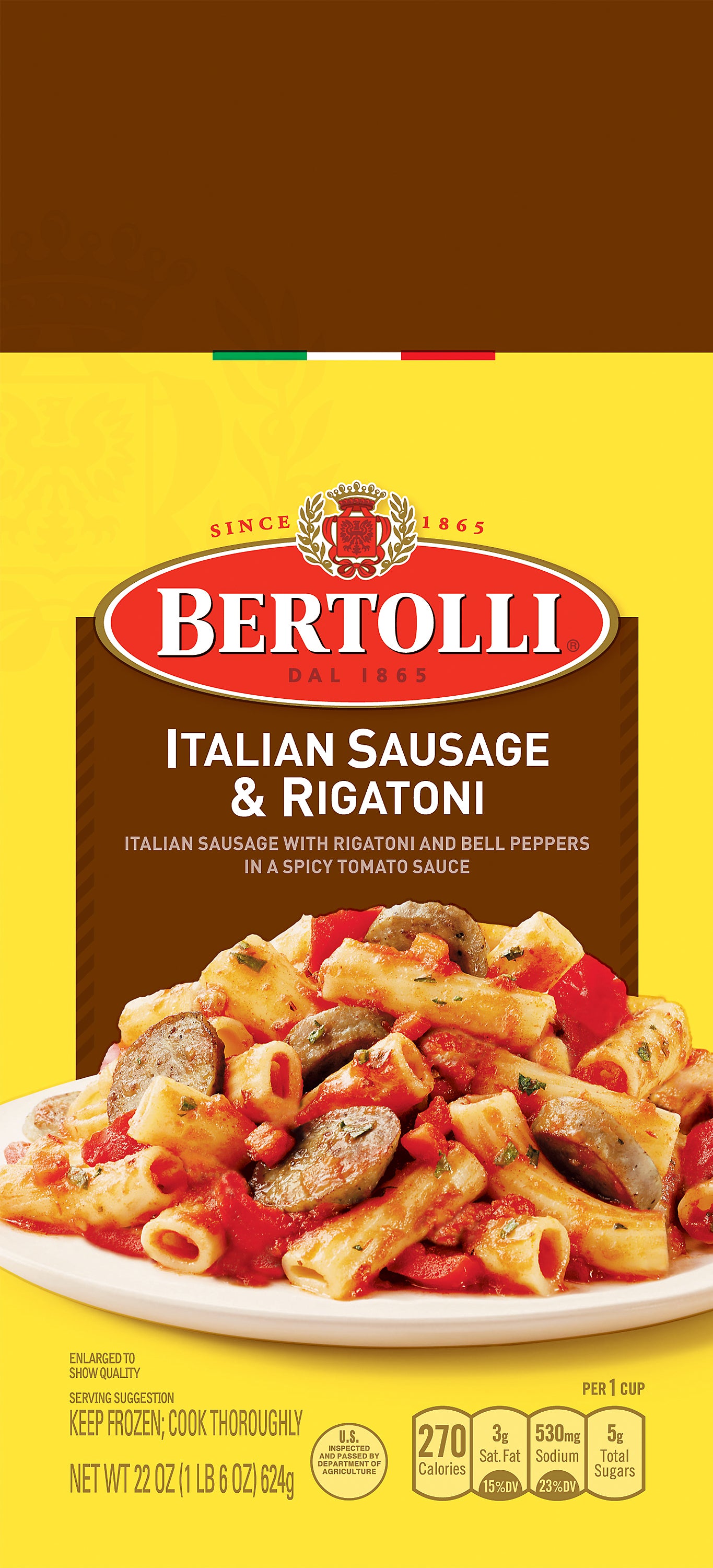Bertolli Italian Sausage & Rigatoni 22 oz