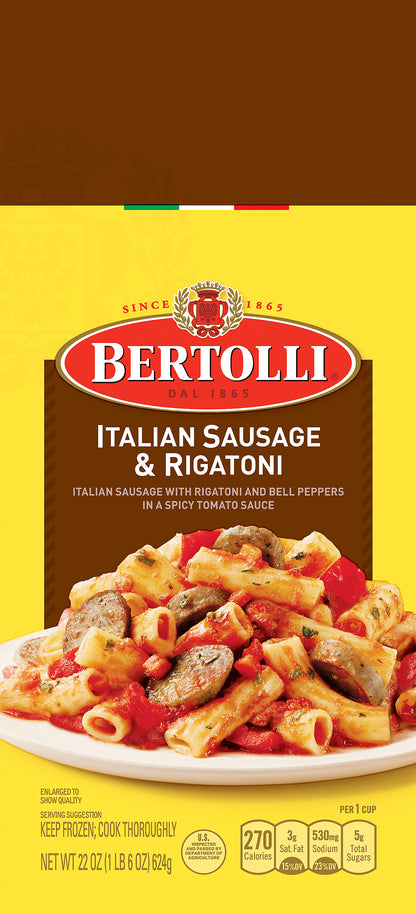 Bertolli Italian Sausage & Rigatoni 22 oz