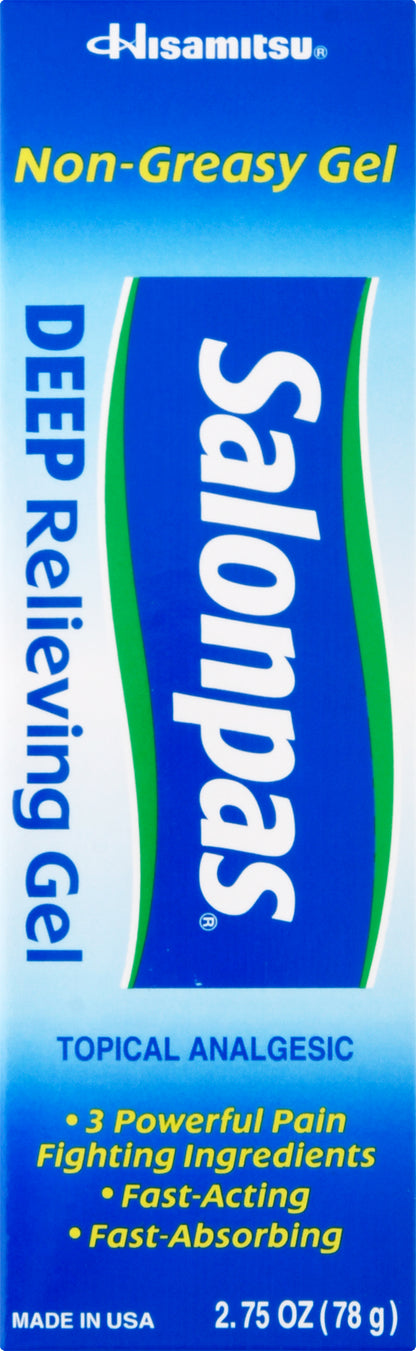 Salonpas Deep Relieving Gel 2.75 oz