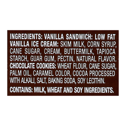 Skinny Cow Ice Cream Sandwiches 6 ea