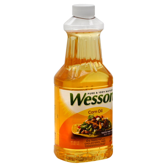 Wesson Corn Oil 48 oz