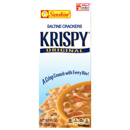Sunshine Krispy Original Saltine Crackers 16 oz