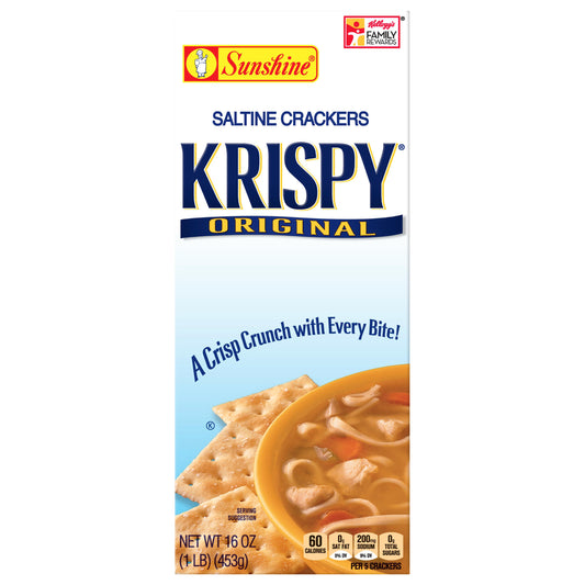 Sunshine Krispy Original Saltine Crackers 16 oz