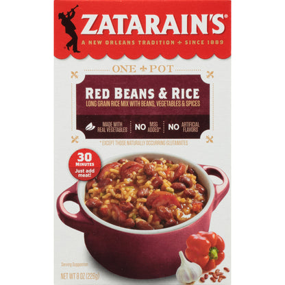 Zatarain's® One Pot Red Beans & Rice Mix 8 oz. Box