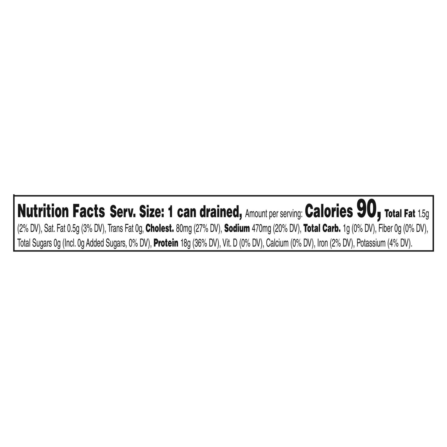 Swanson White Premium Chunk Chicken Breast 4.5 oz