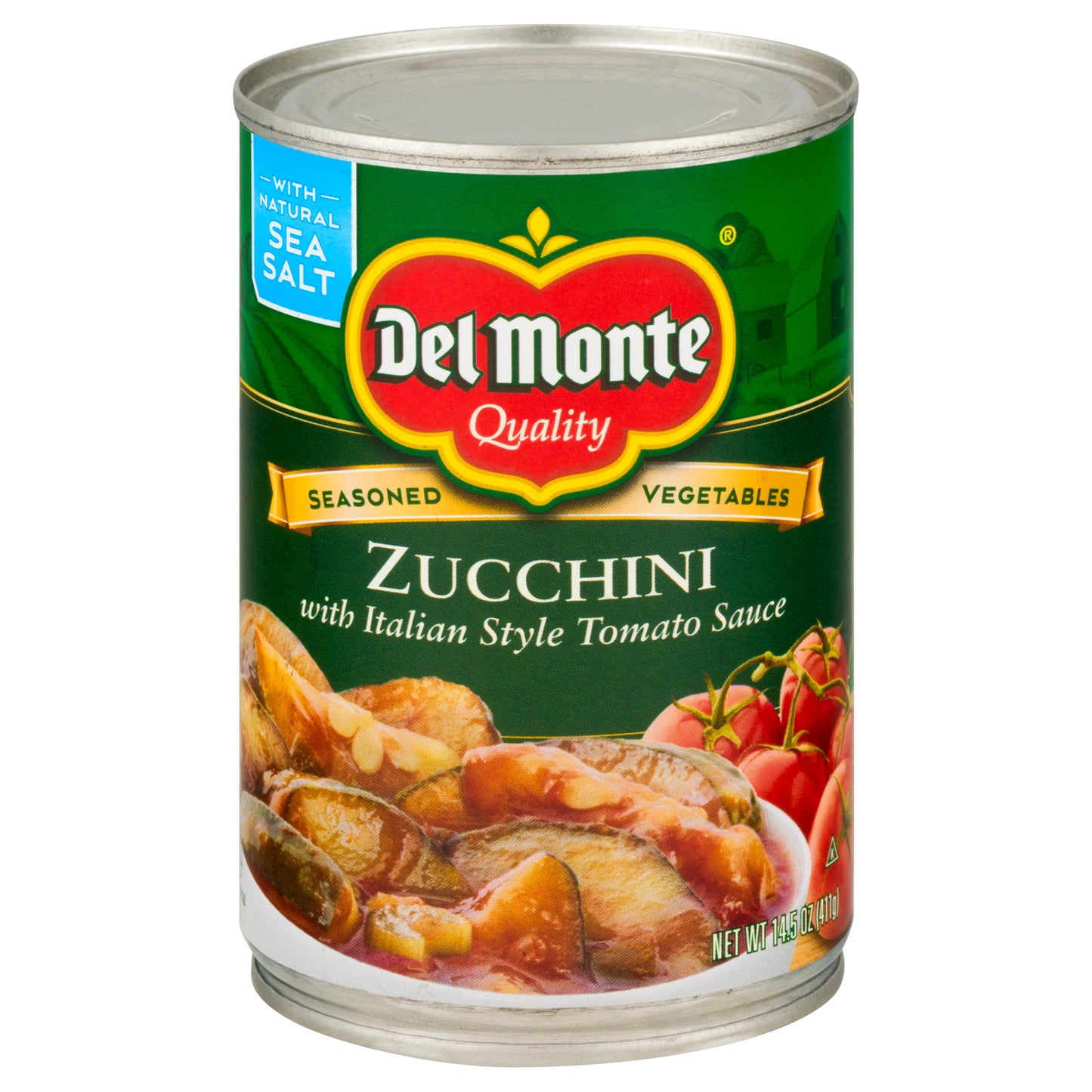 Del Monte Zucchini with Italian Style Tomato Sauce 14.5 oz
