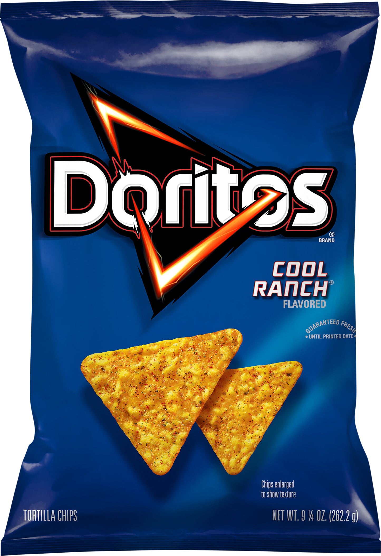 Doritos Tortilla Chips Cool Ranch Flavored 9 1/4 Oz