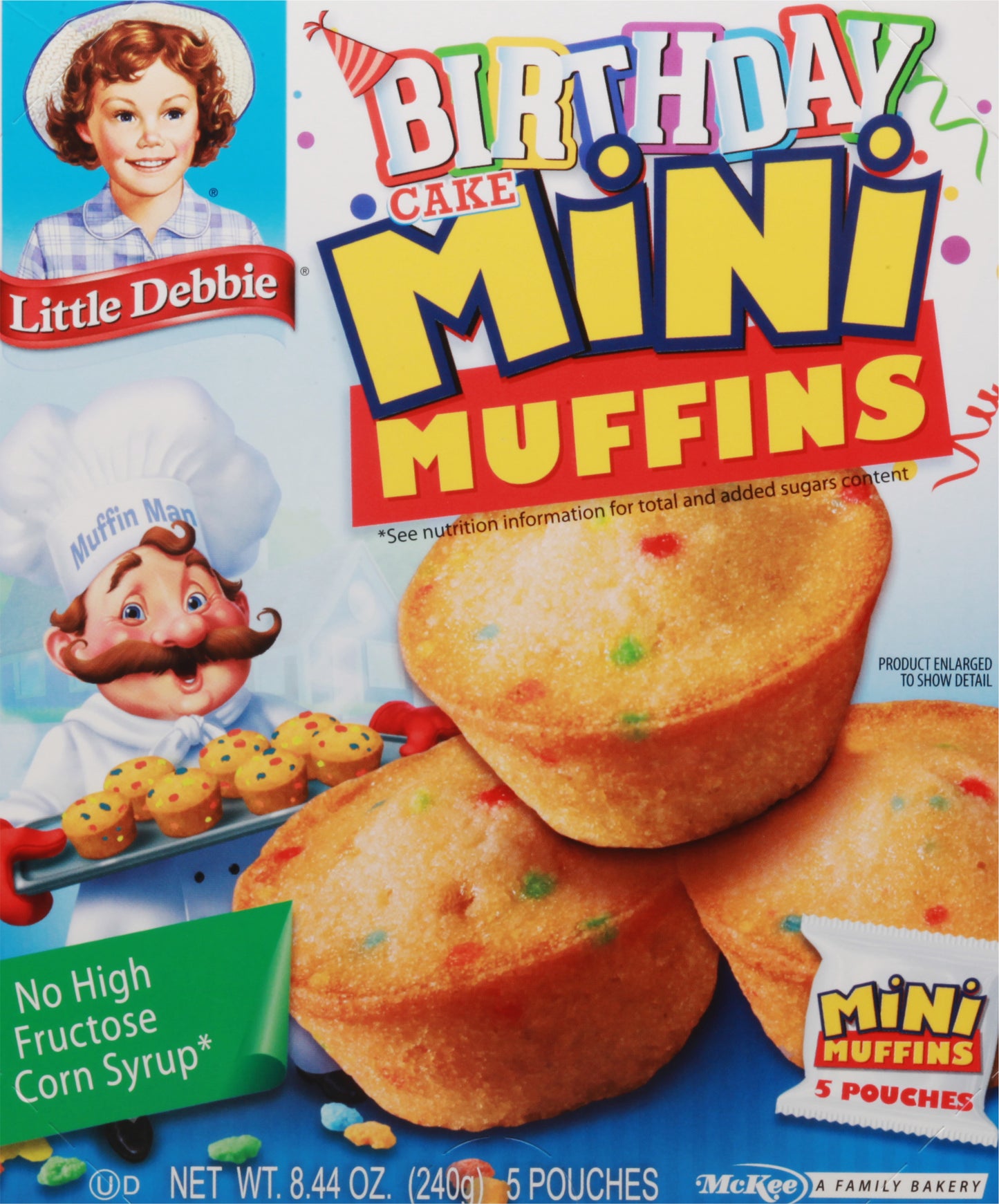 Little Debbie Birthday Cake Mini Muffins 5 ea