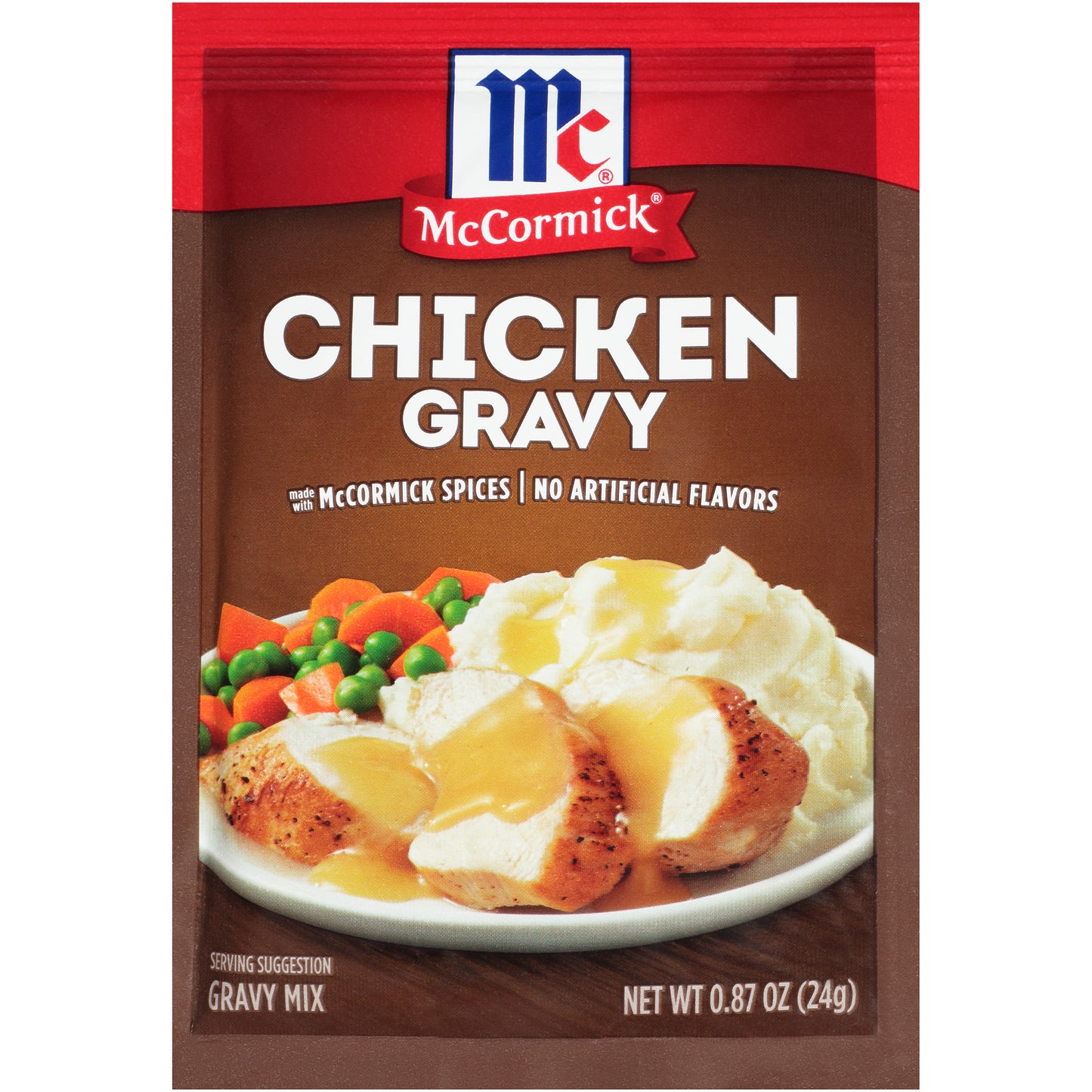 McCormick® Chicken Gravy Mix 0.87 oz. Packet