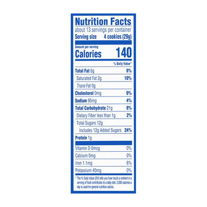 Oreo Thins Orig Family Size 13.1 Oz