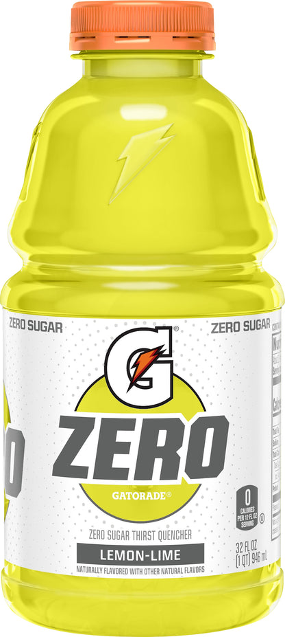 Gatorade Zero Zero Sugar Lemon-Lime Thirst Quencher 32 oz
