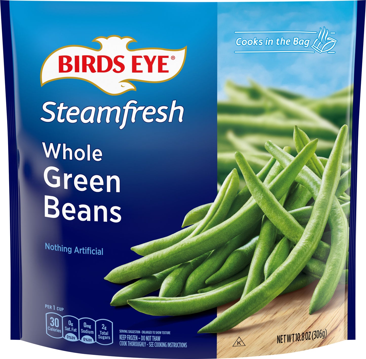 Birds Eye Steamfresh Whole Green Beans 10.8 oz