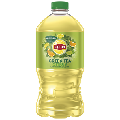 Lipton Green Tea Citrus Flavor 64 Fl Oz Bottle
