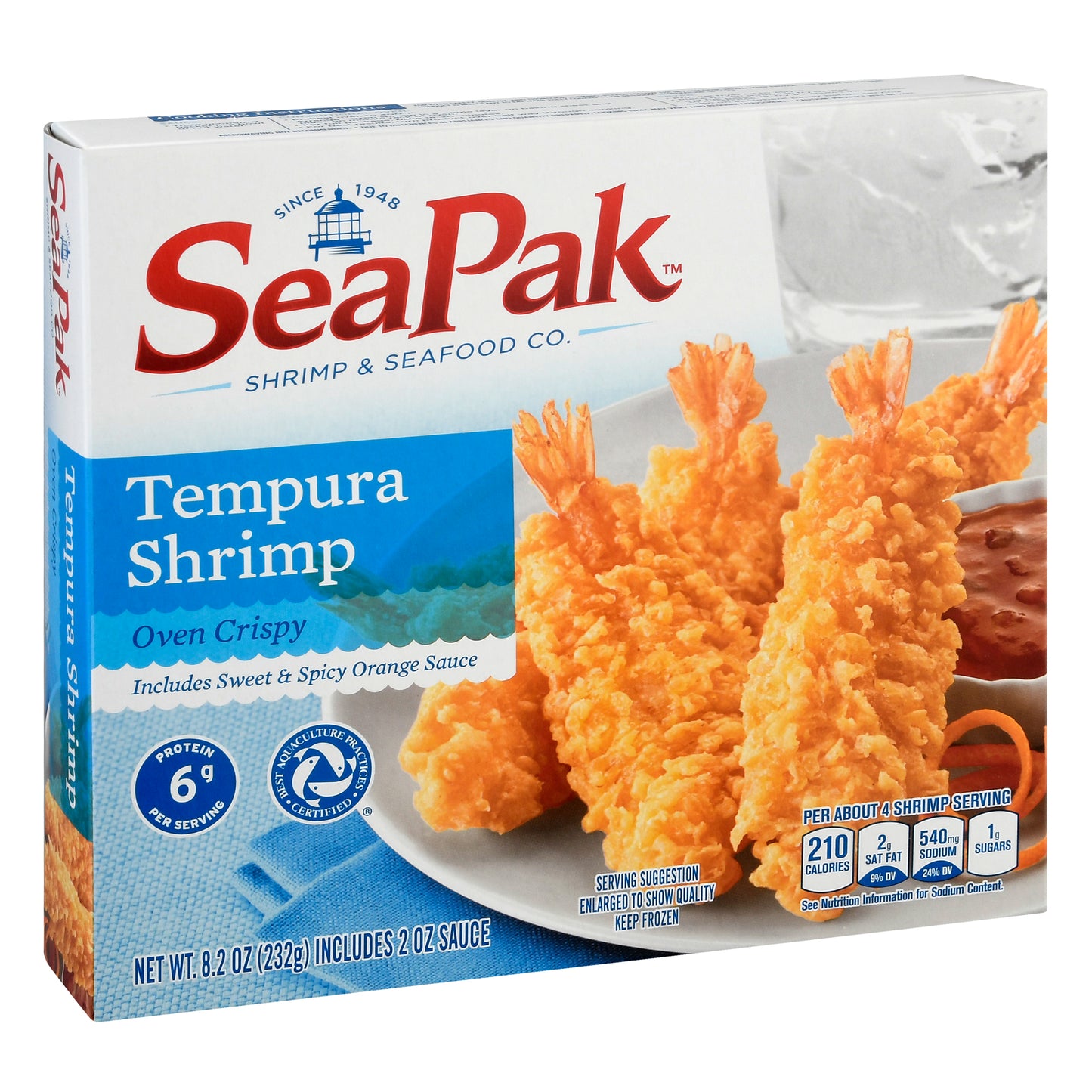 SeaPak Tempura Shrimp 8.2 oz