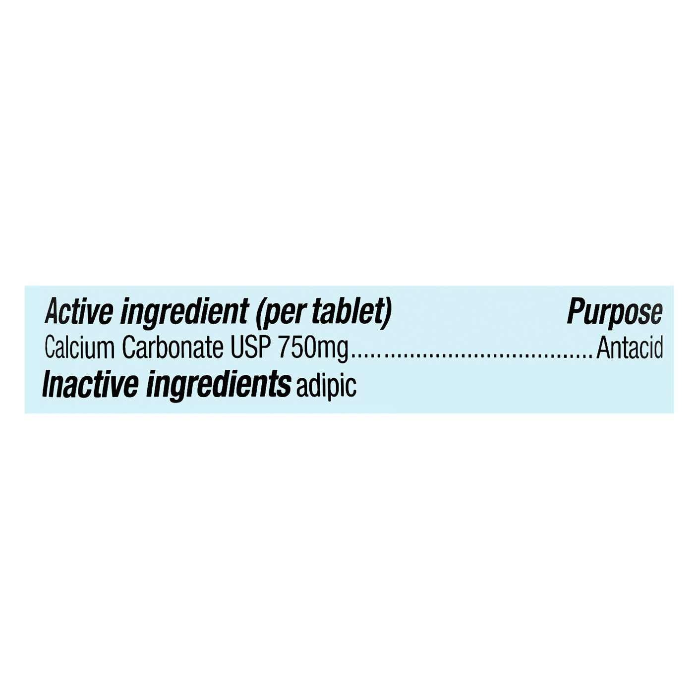 TUMS Chewable Antacid Tablets for Extra Strength Heartburn Relief, Assorted Fruit Flavors - 8 Count