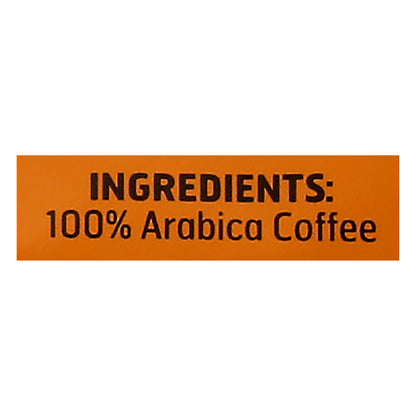 EOC Barista Blend Medium Roast Ground 100% Arabica Black and Tan Coffee 11 oz