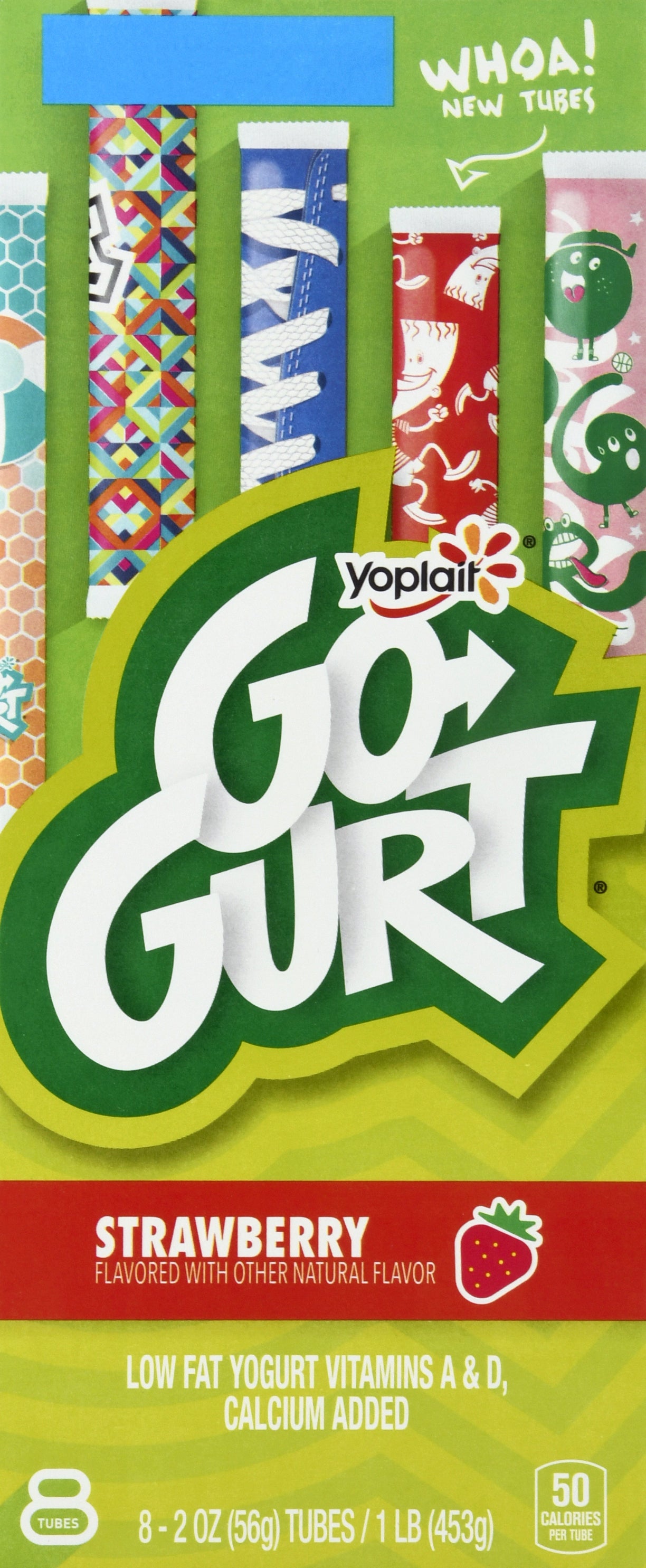 Go-Gurt Low Fat Strawberry Yogurt 8 ea