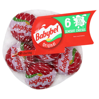 Babybel Semisoft Cheeses 6 ea